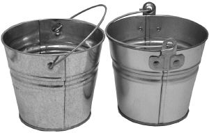 1 1/4Qt. Metal Bucket 