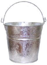 2Qt. Galvanized Bucket