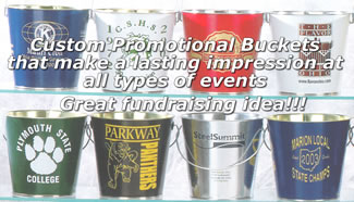 Custom Promotional Buckets