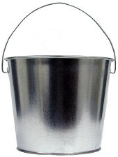 5Qt. Galvanized Bucket 