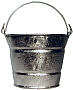 2 1/2Qt. Galvanized Bucket