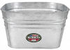 Galvanized Square Wash Tub