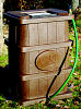Achla Wood Grain Rain Barrel