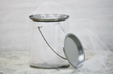 Clear Paint Can Gift Pail image 1