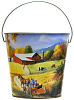 Autumn Scene Pail