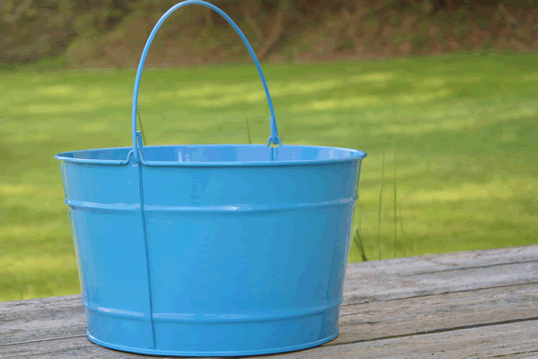 Large Sky Blue Bucket