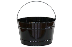 Black Enamel 16 Quart Tub