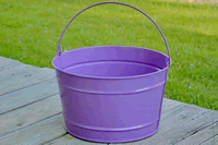 Purple Enamel 16 Quart Tub