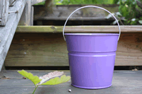 2 Quart Purple Bucket