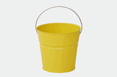 2 Quart Yellow Bucket