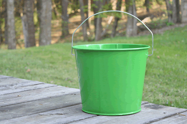 5 Quart Electric Green Bucket