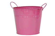 Classic Pink Centerpiece Bucket