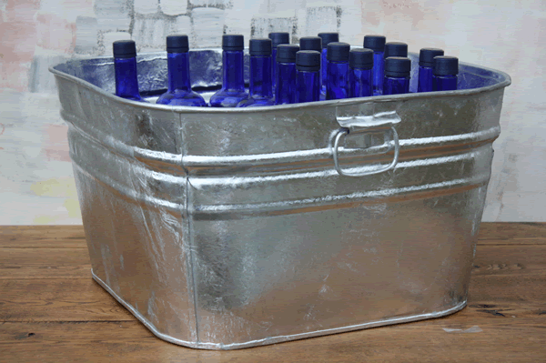 Galvanized Square Tub