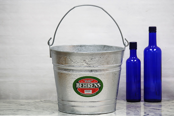 12 Quart Metal Bucket