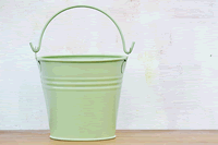 Lime Green Mini Buckets