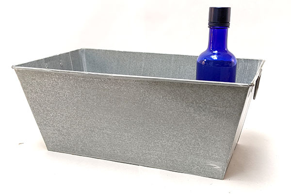 Galvanized Tin Rectangular Tray