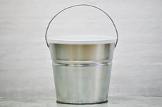 Metal Pail With Lid