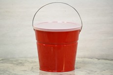 Red Bucket With Lid