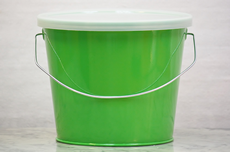 Green Bucket With Lid