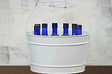 Large White Beverage Tub