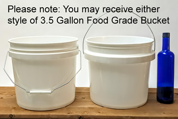 3.5 Gallon Plastic Bucket