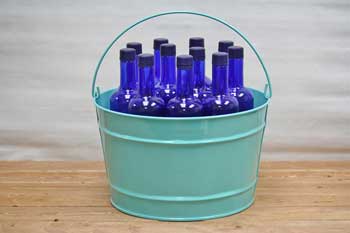 Large Turquoise Bucket
