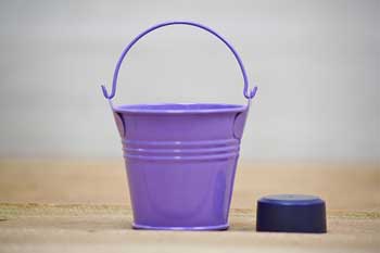 Mini Purple Bucket