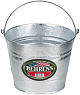 Durable Hot Dipped Rustic Metal Decoration Bucket