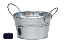 mini pail with side handles