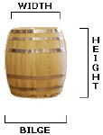 Barrel Dimensions Example